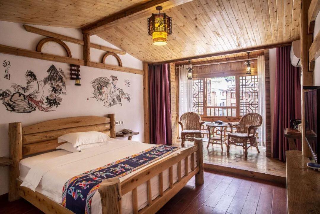 ז'אנגג'יאג'י Mountain View Guesthouse מראה חיצוני תמונה