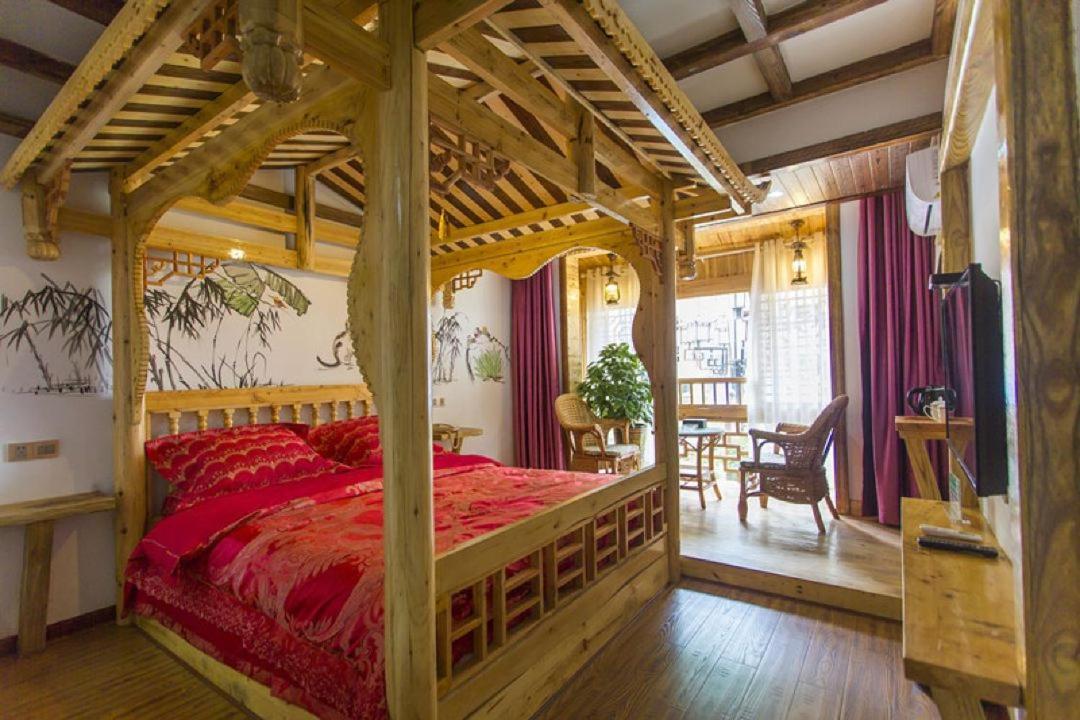 ז'אנגג'יאג'י Mountain View Guesthouse מראה חיצוני תמונה