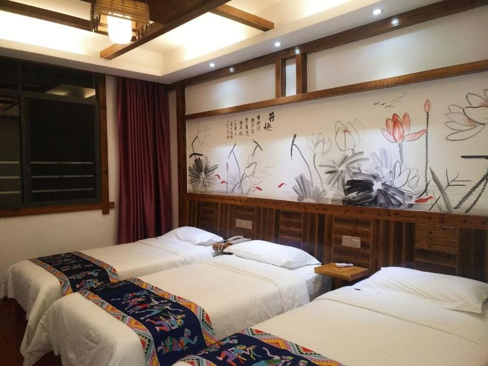 ז'אנגג'יאג'י Mountain View Guesthouse מראה חיצוני תמונה