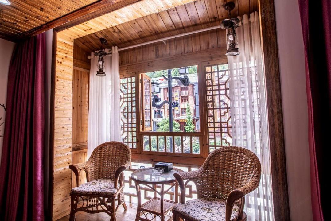 ז'אנגג'יאג'י Mountain View Guesthouse מראה חיצוני תמונה