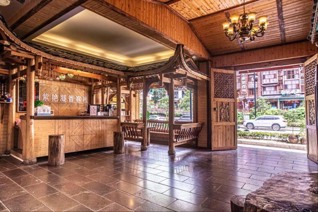 ז'אנגג'יאג'י Mountain View Guesthouse מראה חיצוני תמונה