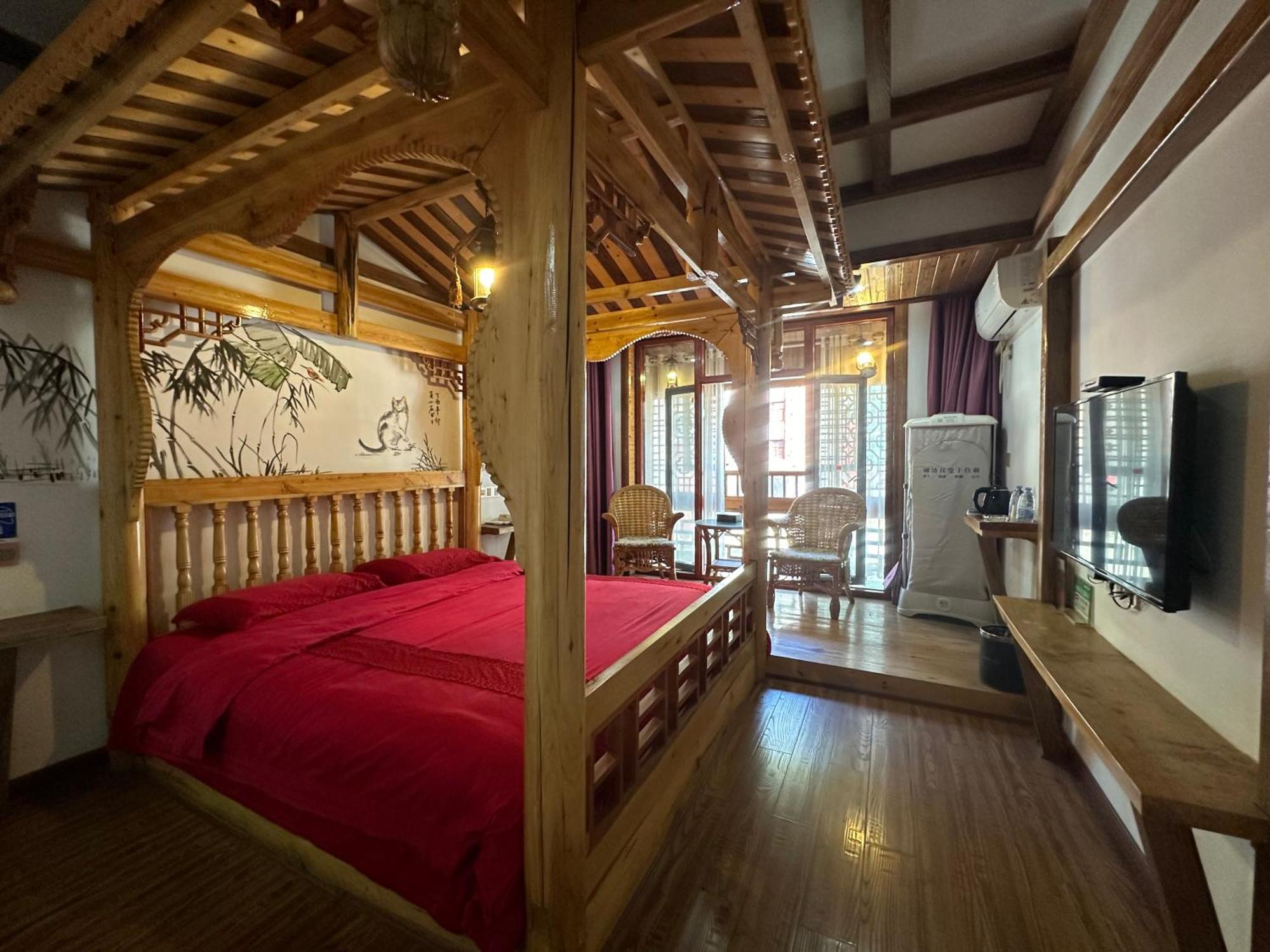 ז'אנגג'יאג'י Mountain View Guesthouse מראה חיצוני תמונה
