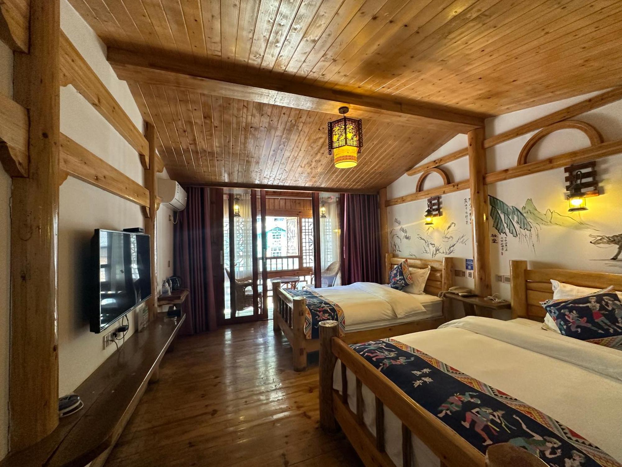 ז'אנגג'יאג'י Mountain View Guesthouse מראה חיצוני תמונה
