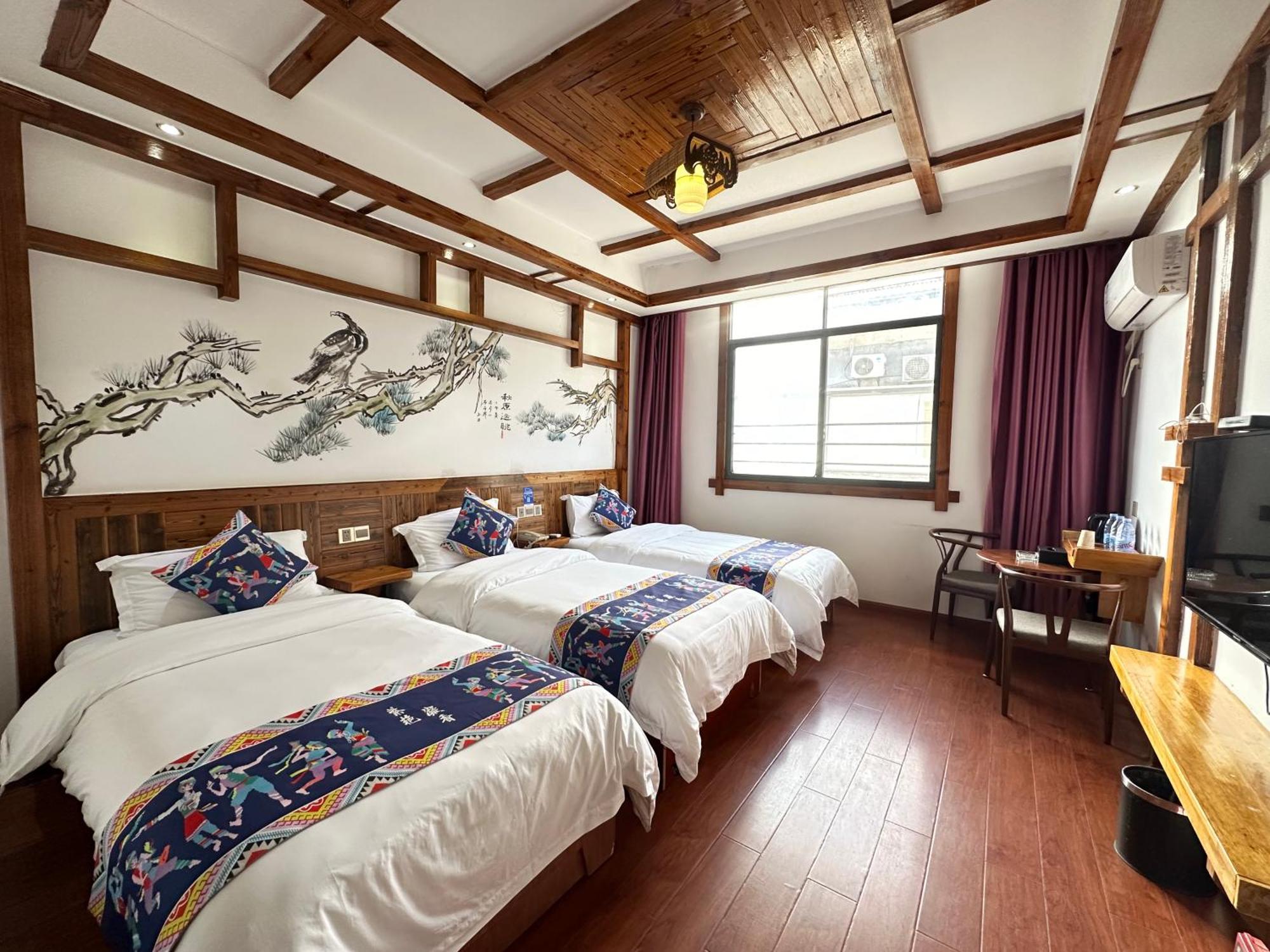 ז'אנגג'יאג'י Mountain View Guesthouse מראה חיצוני תמונה