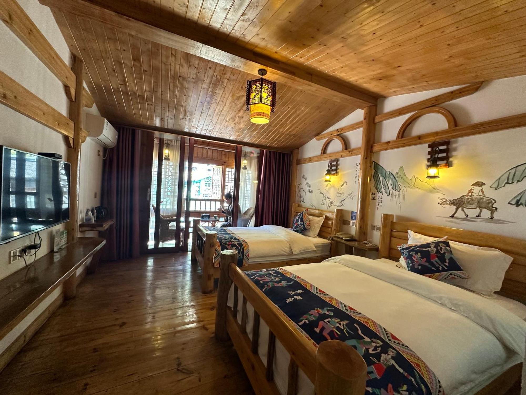 ז'אנגג'יאג'י Mountain View Guesthouse מראה חיצוני תמונה